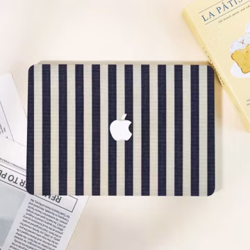 Custom Cawboy Fabric Stripe Pattern Macbook Case, Personalised Macbook Case,Laptop Case Pro 16/15 Air 15/13 12 inch 16 inch 2024 2023