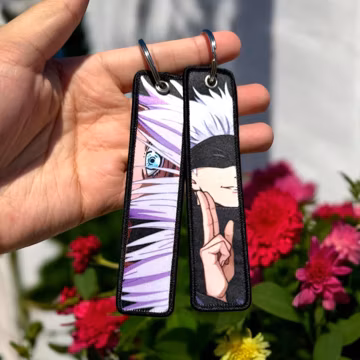 Anime Keychain - Double Sided Jet Tag