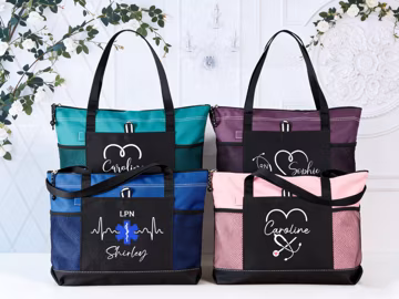 Nurse Tote Bag,Nurse Name Bag,Personalized Nurse gift,Nurse Application Week,RN Gifts Bag,Gift for Nurse,Nurse Graduation Gifts,Doctor Gift
