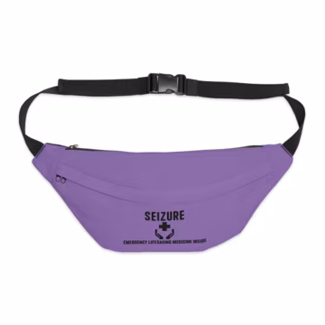 Seizure Emergency Lifesaving Fanny Pack, Medical Alert Bag, First Aid Belt, Outdoor Gear, Safety Essentials