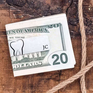 Tooth Money Clip Personalized Gift For Him Gift Teeth Gift Money Clip For Dad Boyfriend Husband Grandpa Birthday Christmas Fathers Day