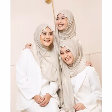 Hanum Premium Viscose Rayon Pashmina Hijab, Soft Lightweight Muslim Scarf, Double Stitch Shawl, Modest Headscarf, 180x70 cm, Rayon Scarf
