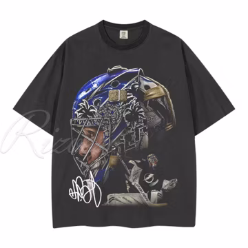 Andrei Vasilevskiy vintage big head design shirt comfort colors 90s, hockey player ice skater shirt designs
