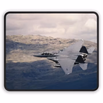 Mach Loop F-15 Gaming Mouse Pad, Aircraft Pilot Desk Mat, Top Gun Gaming Pad, Air Force Mousepad, Military Theme Office Decor
