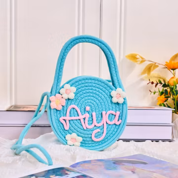Personalised Hand Bag,Little Girl Gifts,Custom Handbag,Kids' Handbags,Baby Shower Gift,Custom Name Bag,Gifts for Girls,