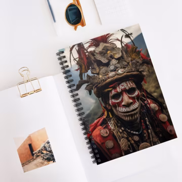 Peru Spiral Notebook - Ruled Line | Journal for Ideas, Travel Notes, Gifts for Writers, Art Lovers, Cultural Vibes, Fun Sketchbook