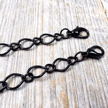 Stainless Steel Circle Link Eyeglass Chain: 27" Unisex Sunglasses Holder