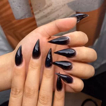 Black Claw Press On Nails, Gothic Vampire Claw Nail, Extra Long Glossy Stiletto Claw Nails, Rapture Claw, Werewolf Nails, Werewolf Nails