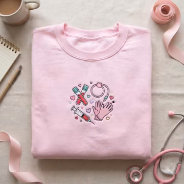 Embroidered Phlebotomy Sweatshirt, Medical Laboratory Gift, Blood Tech Embroidery Hoodie, Nursing Student Crewneck, Phlebotomist Gift