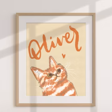 Hand-Drawn Pet Portrait: Custom Cat & Dog Memorial (Digital Download)