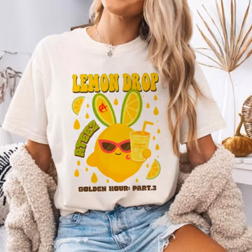 Retro Ateez Lemon Drop T-shirt, Ateez Golden Hour Part 3 Shirt, Ateez 2025 World Tour In Your Fantasy Hoodie, Ateez Aniteez Members Shirt