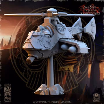 Resin Fantasy Models- Dwarven Kingdoms Grievance Redeemer-28mm Heroic Scale