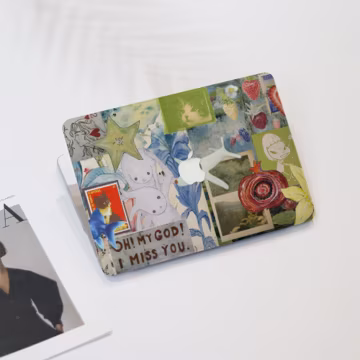 Funny Collage Animal Fruit Macbook Air Case | Hard Laptop Case for Macbook Air 11/13/15 Pro 13/14/15/16 2021 2022 2023 Cover |Laptop Sleeve