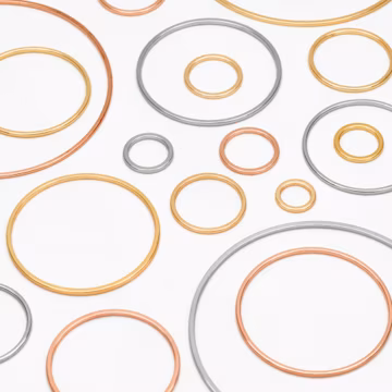 10pcs Gold/ Silver/ Rose Gold Circle Link Charms 10/ 12/ 18/ 20/ 25/ 30/ 35/50mm, Ring Loops, Geometric Hoop Circle Pendants (GB-232)