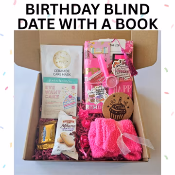 Blind Date With a Book - Birthday Book Box, Gift For Reader