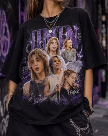Jimin shirt,tour shirt,fan apparel,Korean Pop Aesthetic Streetwear,music fan gift,Korean Pop Aesthetic Streetwear,Gift for Music Lovers