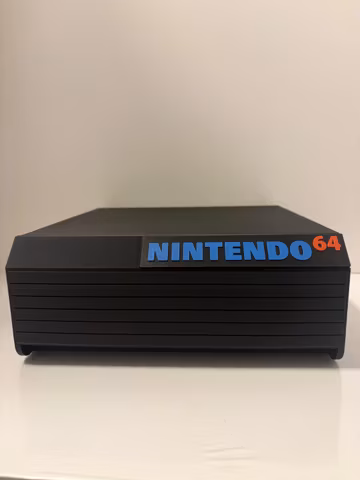 Nintendo N64 Game Storage Case 18 Cartridge Holder Case Box Drawer 3D Print.