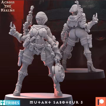 Mutant Saboteur 3 – Across The Realms – Sci-Fi – Resin Unit