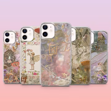 Fairy Phone Case Nature Fantasy Cover for iPhone 17Pro, 16, 15, 14, 13, 12, Samsung S25, S24, S23, S22, A16, A26, A56, Pixel 10, 9Pro