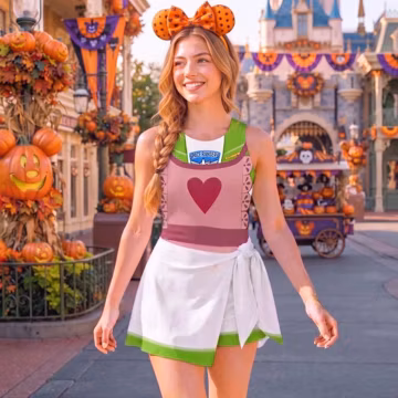 Mrs. Nesbitt Toy Story Dress Skirt, Toy Story Halloween Costume Cosplay, Mrs. Nesbitt Costume Dress, Toy Story Magic Kingdom Dress for Women