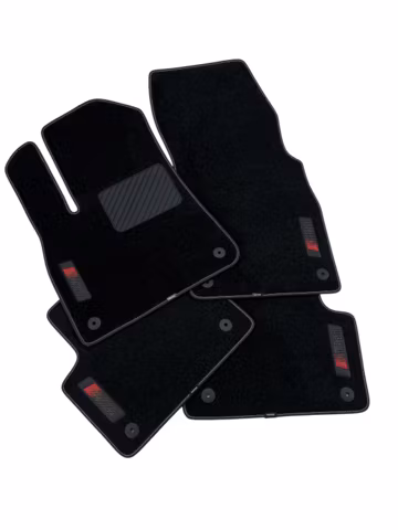 Custom Leather Car Mats for Audi S Line – Luxury Tailored Fit Floor Liners, Interior Mats