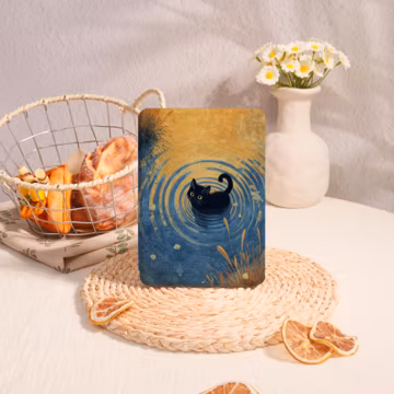 Cat in the Pond,Personalized Kindle Case/Cover/Protector,Customized Birthday Gift,For Kindle Colorsoft/Basic,Kindle11 12 2024 KPW 10 11 12