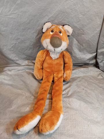 19" Russ Berrie Hanging Plush Animal, Tiger Cat