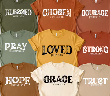 Pray grace loved Christian SVG PNG bundle | Religious Quotes Png l Motivational Faith Svg | Bible Verse svg | Scripture Svg