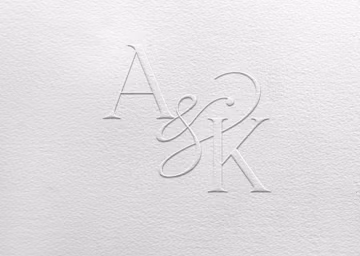 Personalized Wedding Embosser | Wedding Stationer | Personalized Initial Monogram Embosser | Couples Names Logo | Wedding Decor