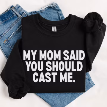 Cast Me Shirt Theatre Shirt NYC Trip Actor Shirt Broadway Fan Shirt Musical Theatre Opening Night Gift Drama Club Shirt Speech and Drama Tee