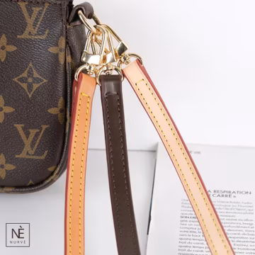 Vachetta Leather Bag Strap, Slim Purse Strap, Top Handle Shoulder Strap, Pochette Accessoires, Leather Bag Handle, Brown,Honey,Natural Color