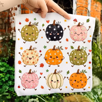 Boho Pumpkin Doodle Png, Cute Pumpkin png, Trendy png, Autumn png, Fall Png, Halloween png, Fall pumpkin Sublimation Shirt png