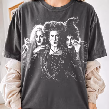 Hocus Pocus Png, Vintage Halftone Halloween Characters Png, Halloween 2026 Png, Halloween PNG, Horror Movie PNG,Scary Movie PNG,Digital File