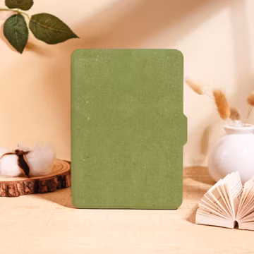 Retro Green Kindle Case for Kindle 2025,Paperwhite 12/11/10th & Kobo Clara, Minimalist Green Cover with Auto Wake/Sleep, Book Lovers Gift