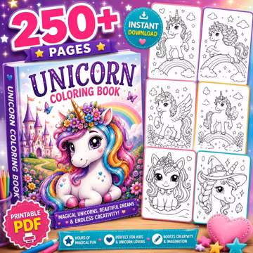 250+ Unicorn Coloring Pages Unicorn Coloring Pages For Kids, Printable Coloring Pages Unicorn Sheets unicorn coloring unicorn printable