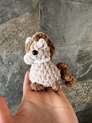 CROCHET PATTERN "Horse". Amigurumi plush no-sew toy. English PDF pattern. Stuffed crocheted horse