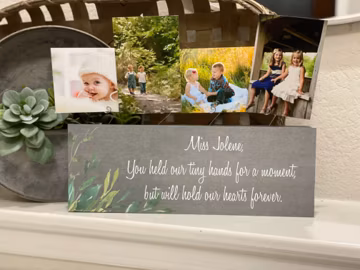 Custom Teacher Appreciation Photo Frame: Personalized Thank You Gift
