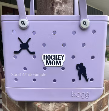 Hockey Bogg Bag Charms, Bogg Bag Buttons, Bogg Bag Accessories, Custom Bogg Bag Charms, Bogg Bag Jibitz, Bogg Bag Sport Charms