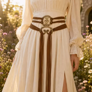 Medieval Rope Belt | Renaissance Faire Waist Belt | Viking Knot Belt | Celtic Costume Accessory | LARP & Fantasy Outfit