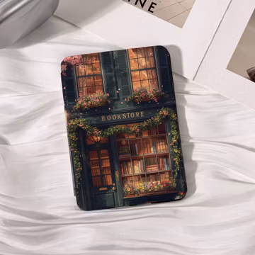 Bookstore Kindle/Kobo Case for 2026,Nostalgic Paperwhite 12/11th 2024,Kobo Clara,Personalized Cover with Auto Wake and Sleep,Book Lover Gift