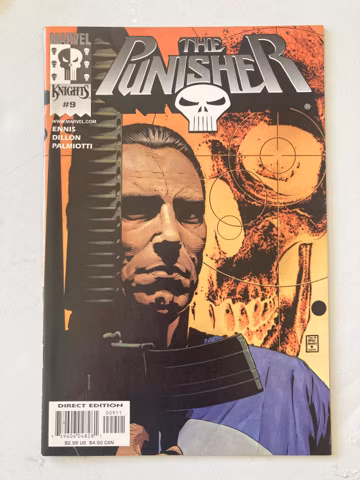 Punisher 9 - First Appearance of The Russian! Garth Ennis/Steve Dillion (VF/NM Marvel Knights Frank Castle Preacher, Daredevil/Born Again)