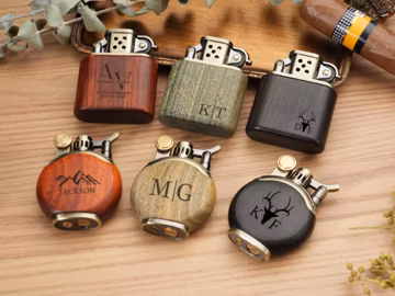 Engraved Groomsmen Lighters,Custom Lighter for Men,Groomsmen Gift,Monogram Lighter,Vintage Style,Unique Anniversary Birthday Present