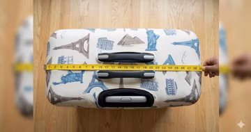 Custom PVC Luggage Cover Set | Waterproof Suitcase Protector, All Sizes (Clear/Matt)