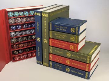 Dice Book - Personalised DnD Dice Storage Case, Dice Vault, Dungeon Master Gift