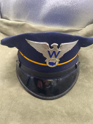 Vintage Cravenette New York Police Tanen Uniform Cap Co.