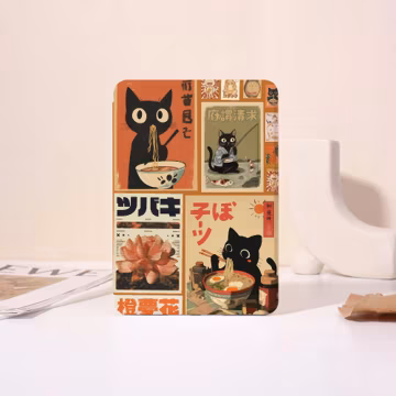 Cat Collage Customizable Case For Kobo Clara Color,Kobo Libra Color,Paperwhite 11 12th,Kindle 2024,Kindle 12th,Kindle Colorsoft,Strap