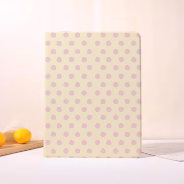 Pink Polka Dot iPad Case for iPad 10 10.9",iPad Air 7,iPad Pro 2025 11" 2024 Pro 13",iPad Mini,iPad A16 Cases,Custom Cover,Personalized Gift