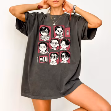 Comfort Colors® Arirang 2.0 Kpop Shirt - Cute Graphic Group Sweatshirt - Music Fan Inspired Hoodie - K-pop Aesthetic Clothing Top