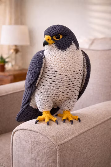 Realistic Bird Crochet Pattern PDF, Amigurumi Bird Tutorial, Detailed Crochet Bird Pattern, Digital Download