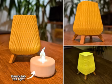 Loom Tea Light Holder – Modern Woven Candle Holder, Mid Century Home Decor, Minimalist Accent Lighting